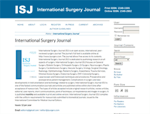 Tablet Screenshot of ijsurgery.com